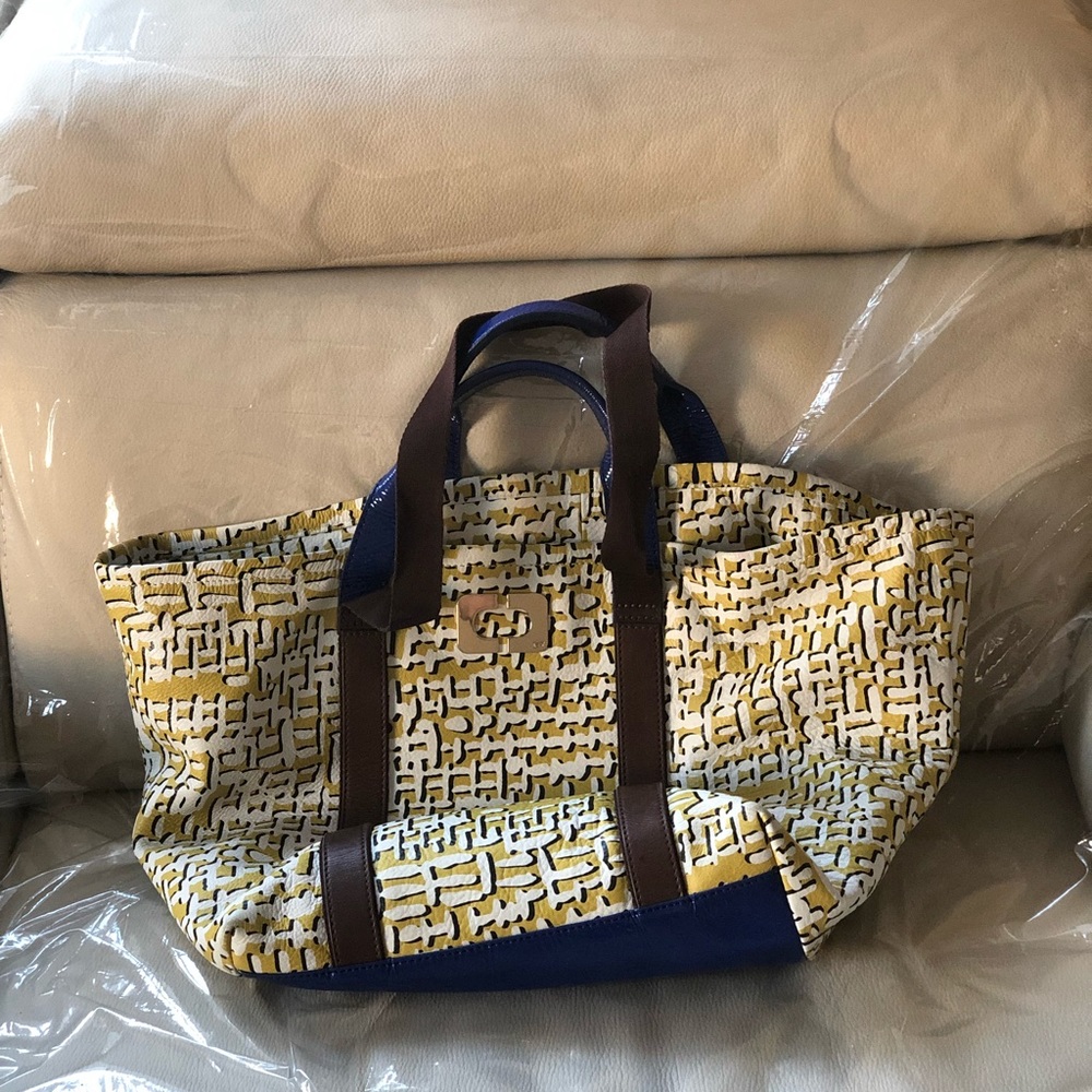 DVF oversized tote